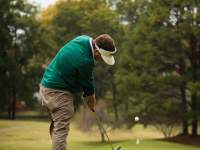 golfer at the Clarksville Country Club