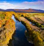 Fall on the Shenandoah River in Page Valley, VA