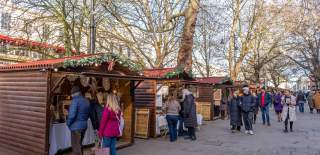 Christmas market Cheltenham, The Promenade