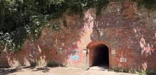 Historic fortifications at Hilsea Lines
