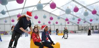 Cheltenham Ice Rink skaters