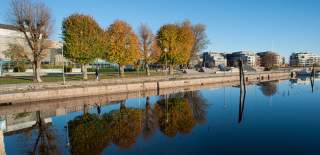 Høst i Kristiansand sentrum