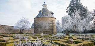 A wintery scene at Rousham