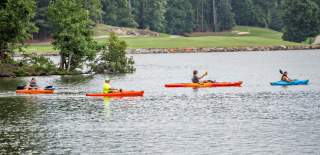 kayaking