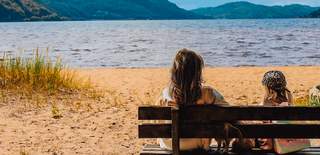 Sommer på Kvavikstranda
