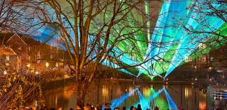 Lasers light up Chichester