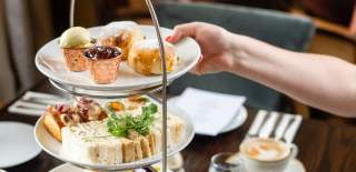 A hearty afternoon tea at the Queens Hotel in Southsea