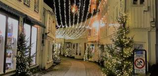 Vinter i Tvedestrand (jul)