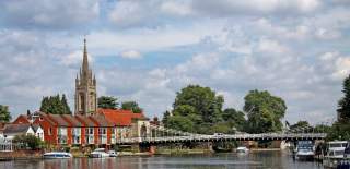 Marlow Church and Bridge