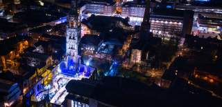 coventry Cathedral at Night