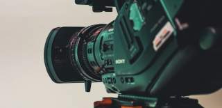 Photograph of a film camera