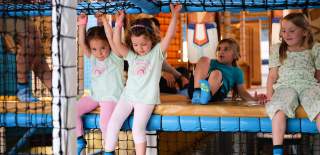Photograph showing children playing at Exploria in Portsmouth