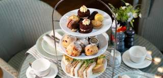 An afternoon tea at Drewton's in East Yorkshire