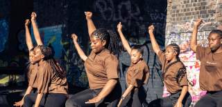 Dancing during Black History Month