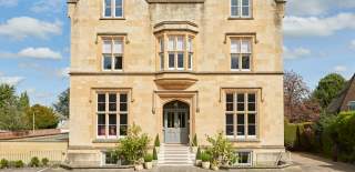 Exterior of Cotswold Grange in Cheltenham.