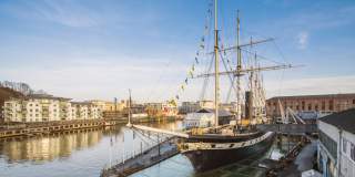 SS Great Britain from dockyard - credit SS Great Britain