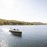 Fall Lake Boat