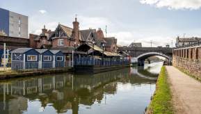 Bridgewater canal in Sale