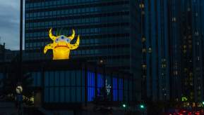 Halloween in the city