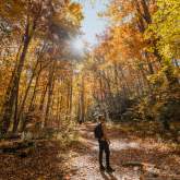 hiking in fall great smoky mountains