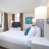 A one bed suite at the Best Western Dorchester.