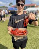 Boiled Louisiana Crawfish - Clesi's Seafood Restaurant via Jazz Fest