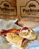 Thanksgiving Po-boy - Parkway Bakery