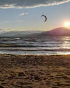 Kite Surfers at Rotary Beach