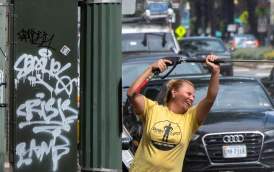JOTS, woman cleaning