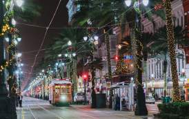 Canal Street Christmas - Canal Streetcar - 2016