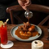 Crispy Coq au Vin - Plates Restaurant
