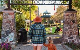 Winnie Lu Wanders Woodstock Square