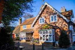 Queensmead on the high street in Beaulieu in the New Forest