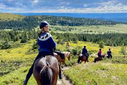 Ridetur på Mesna - Sommer