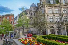 Outside of Victoria Square House, Birmingham - home to VisitBritain/VisitEngland