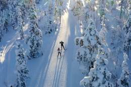 Skitur på Lygna i Øst-Norge