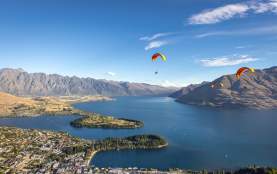 Aerial of Queenstown