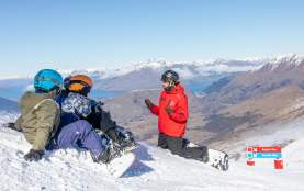 Kids Lesson at Coronet Peak