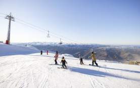 Family skiing at Cardrona Alpine Resort