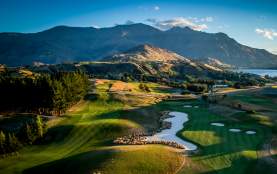 Aerial view of The Hills Golf Course