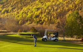 Arrowtown Golf Course in Autumn