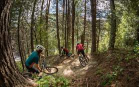 Mountain biking the Moonlight Trail, Queenstown