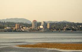 Nanaimo skyline.