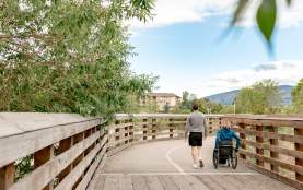 Photo taken in partnership with Okanagan Rail Trail