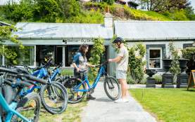 People hiring an E-bike