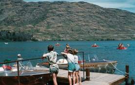 Kawarau and Kawarau Two on Lake Wakatipu – Image courtesy of KJet.