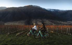 Winter through Gibbston Valley Winery