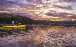 Kayaking at Lackawanna State Park