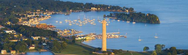 Put-in-Bay Sunset Aerial