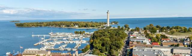 Put-in-Bay aerial